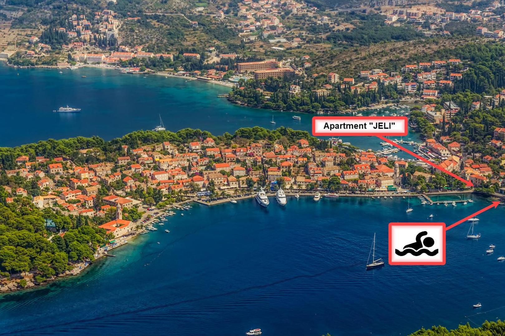 Studio Apartment Jeli Cavtat Exteriér fotografie